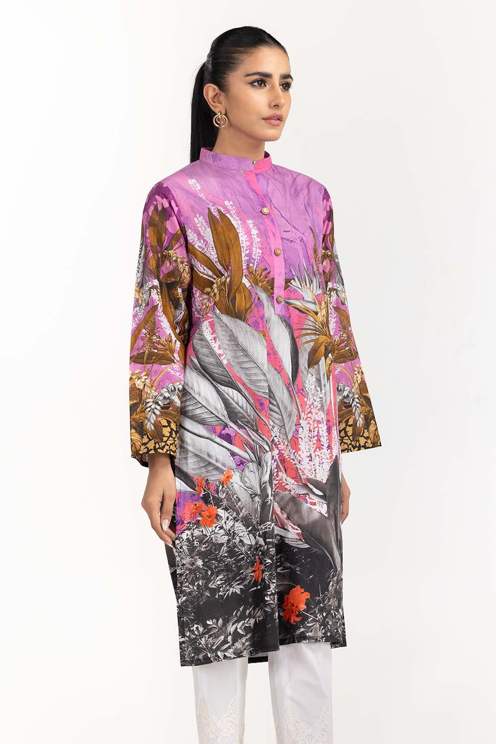 Digital Print Cambric Kurti