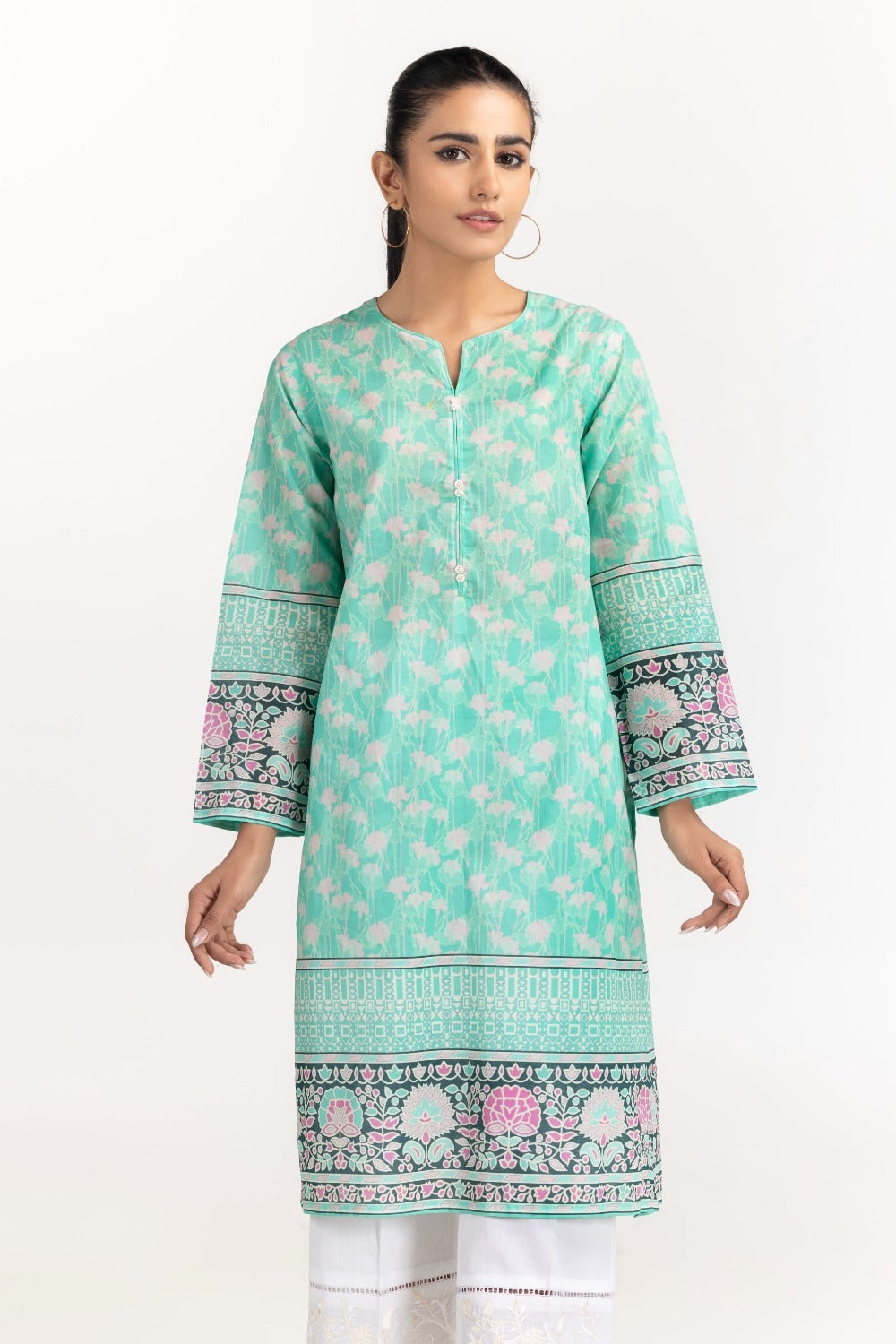 Digital Print Cambric Kurti GLS-22-260