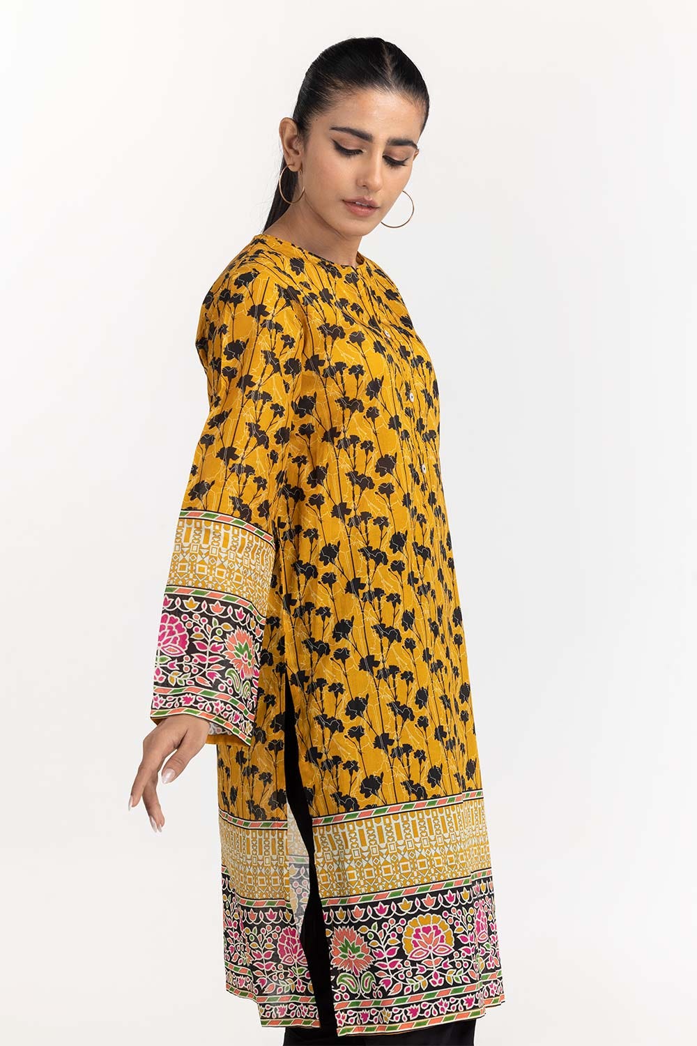 Digital Print Cambric Kurti