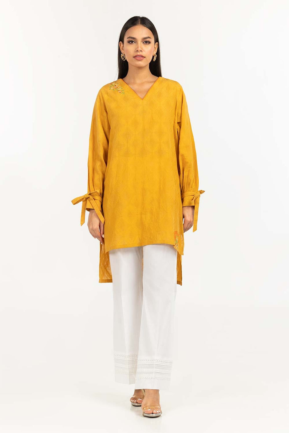 Embroidered Jacquard Shirt