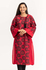 1 Piece Dyed Cambric Screen Printed Kurti GLS-23-109