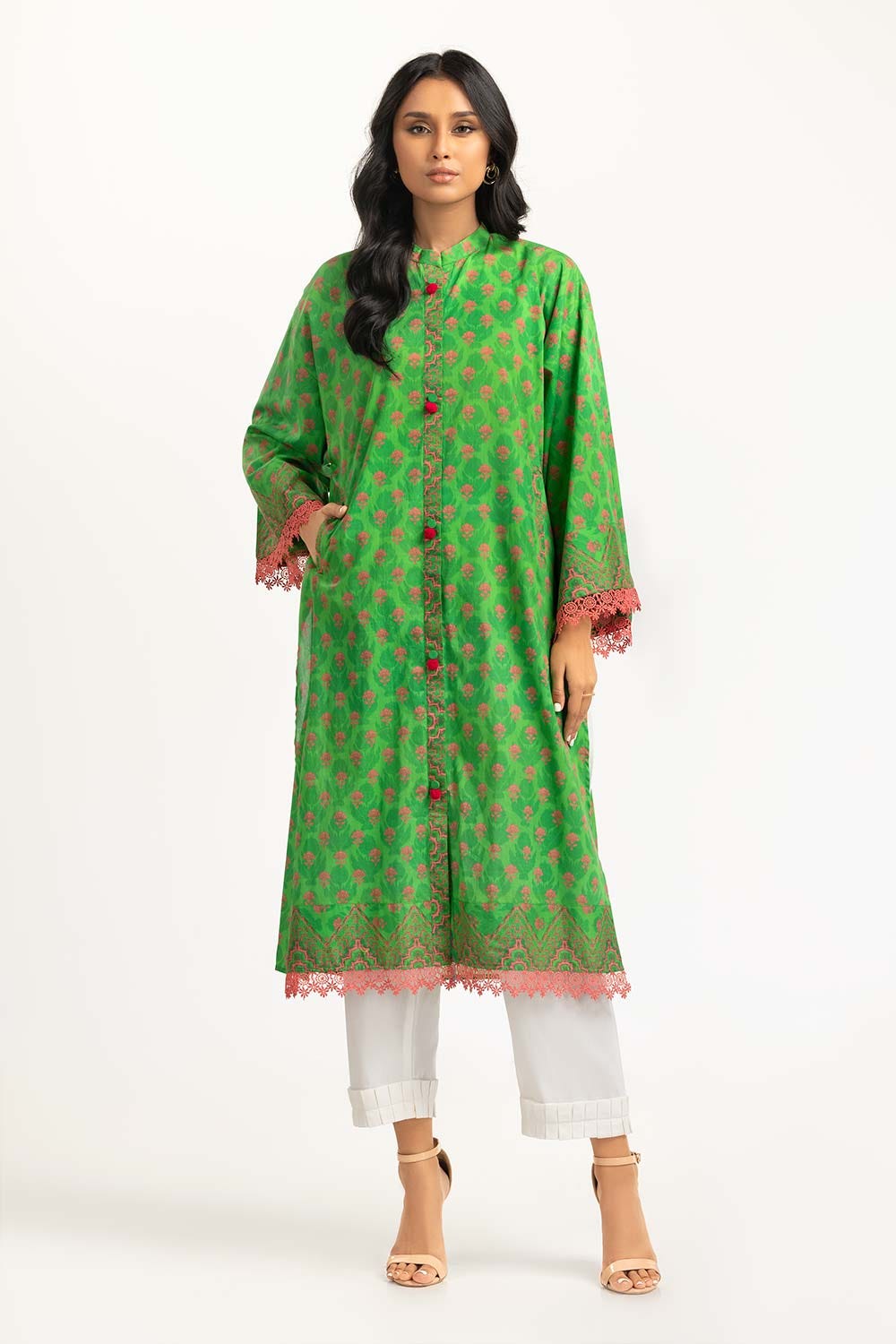 1 Piece Digital Printed Cambric Kurti GLS-23-13