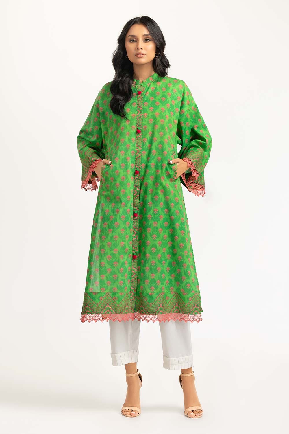 1 Piece Digital Printed Cambric Kurti GLS-23-13