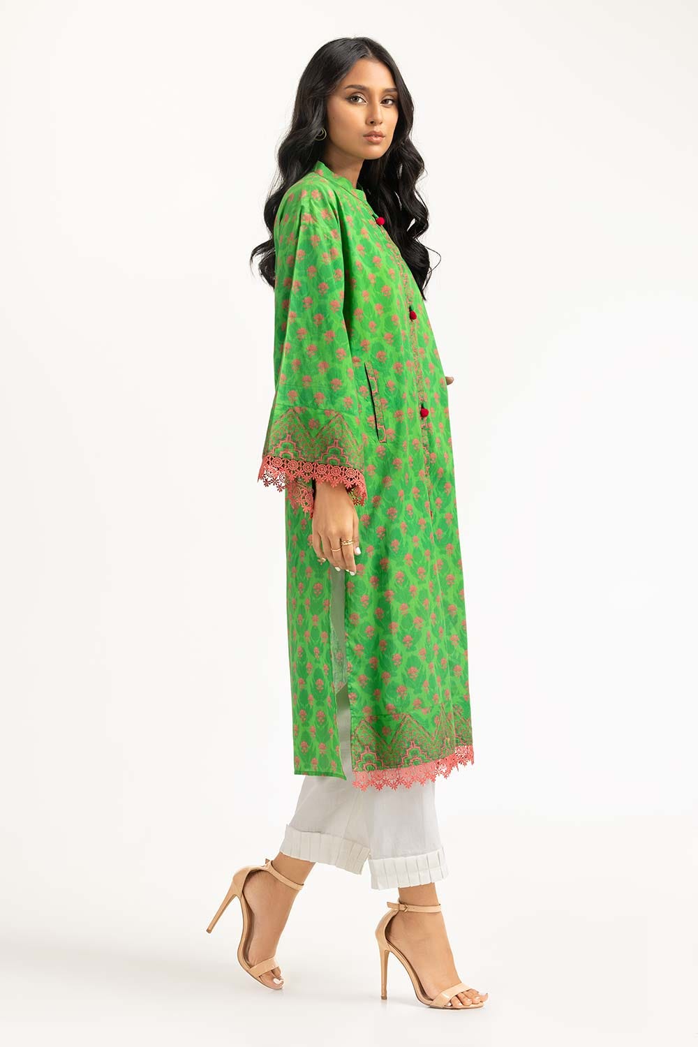 1 Piece Digital Printed Cambric Kurti GLS-23-13