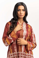 Digital Printed  Cambric Shirt GLS-23-174