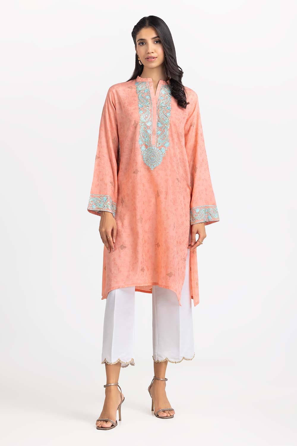 Jacquard Embroidered Shirt GLS-23-190
