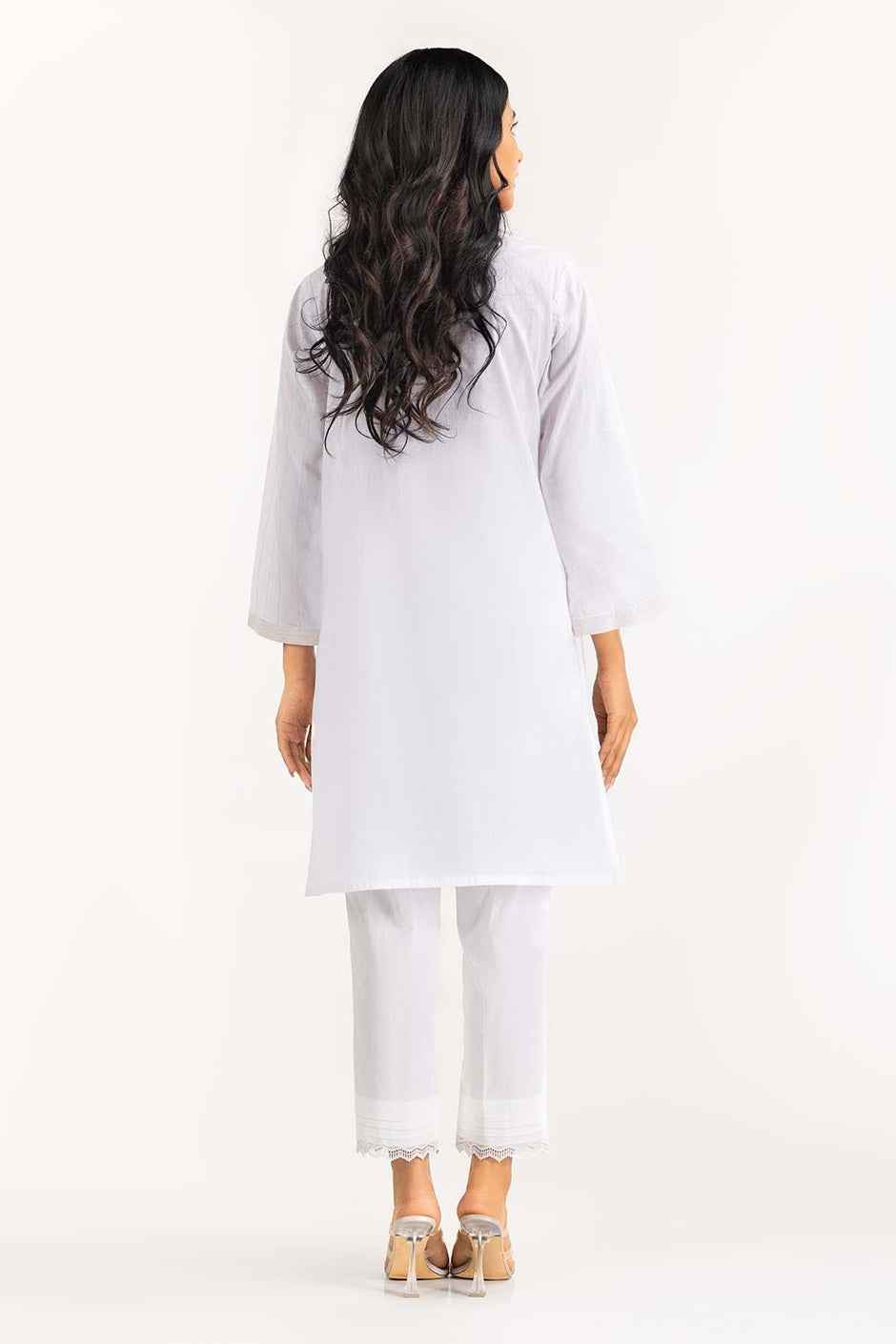 Cambric Embroidered Shirt