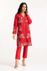 Dyed Cambric Embroidered Shirt GLS-23-213