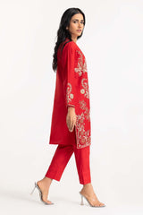 Dyed Cambric Embroidered Shirt GLS-23-213