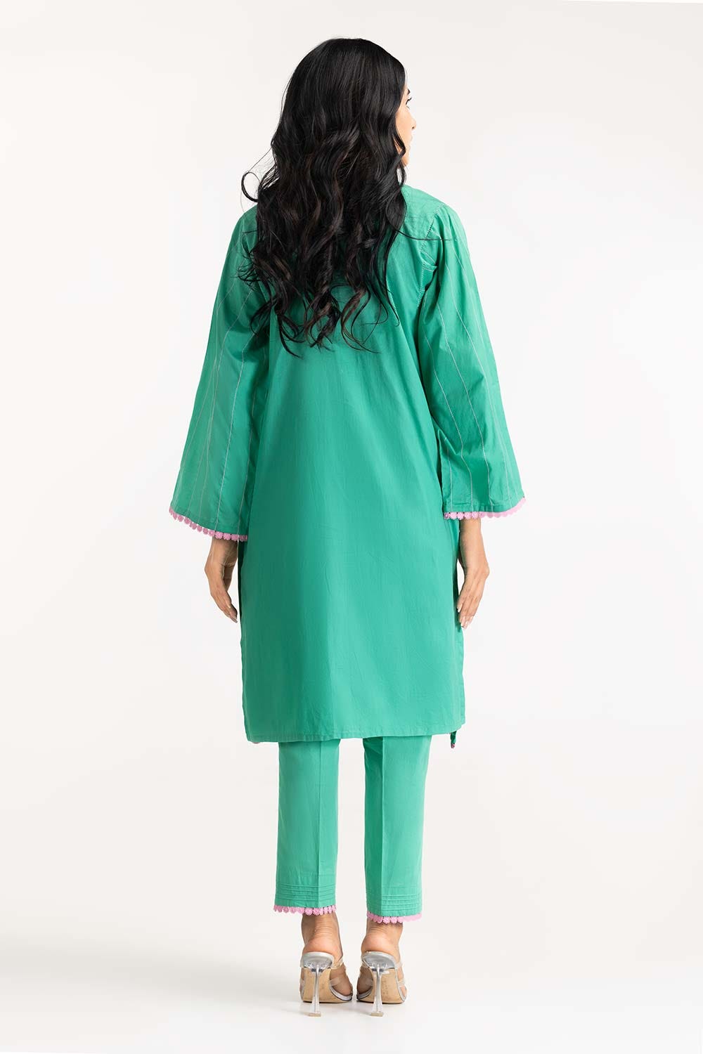 Cambric Embroidered Shirt