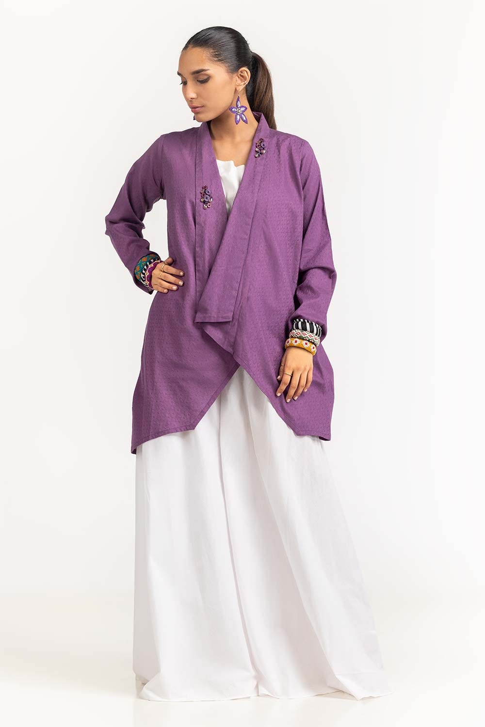 Dobby Embellished Shirt GLS-23-222