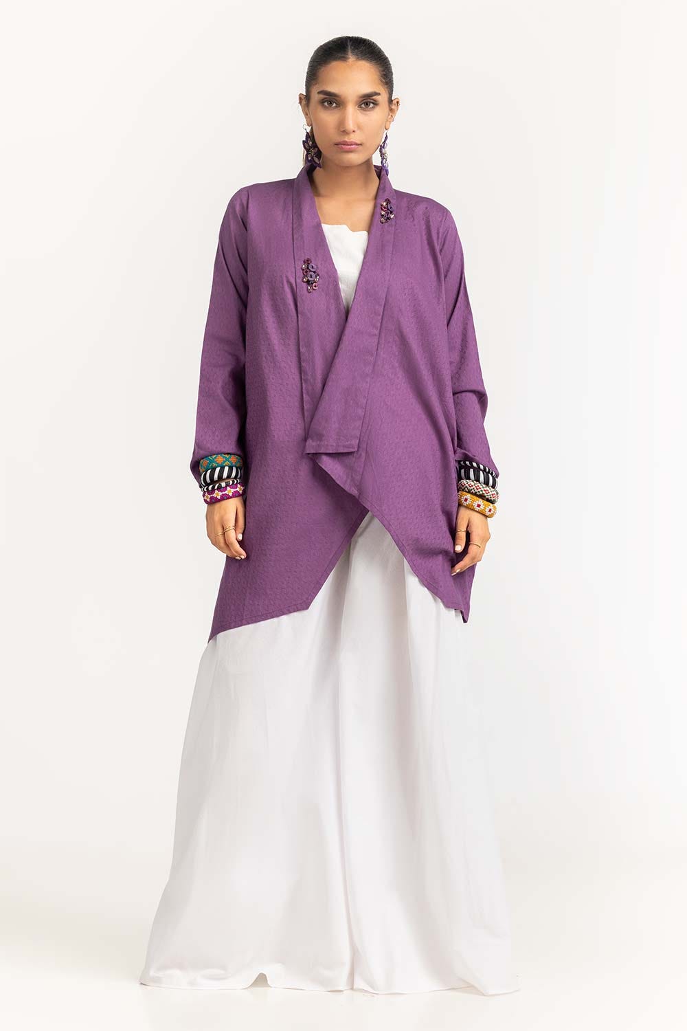 Dobby Embellished Shirt GLS-23-222