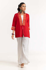 Dobby Screen Printed Kurti GLS-23-225