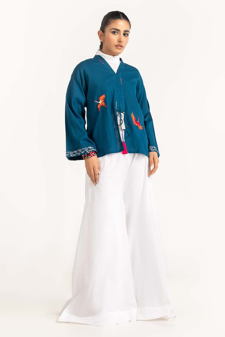 Dobby Embroidered Shirt