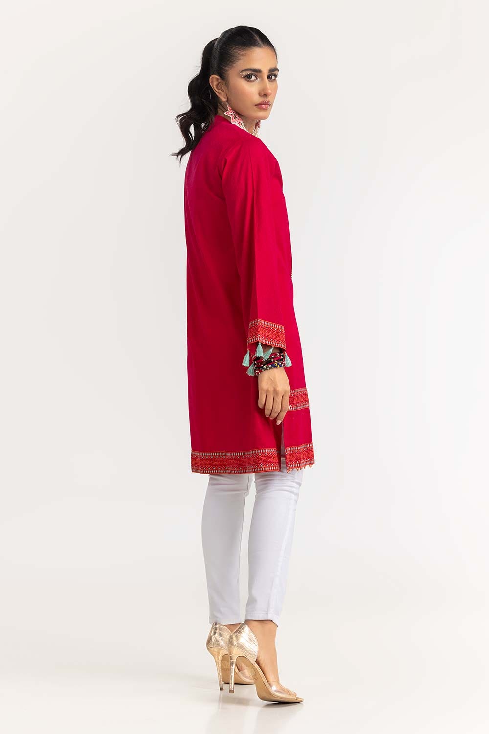 Dobby Embroidered Shirt GLS-23-227