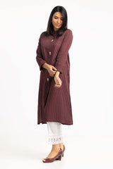 Cotton Stripes Embellished Shirt GLS-23-238