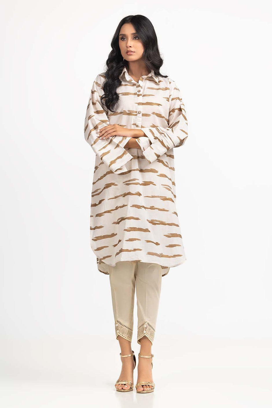 Zari Jacquard Shirt