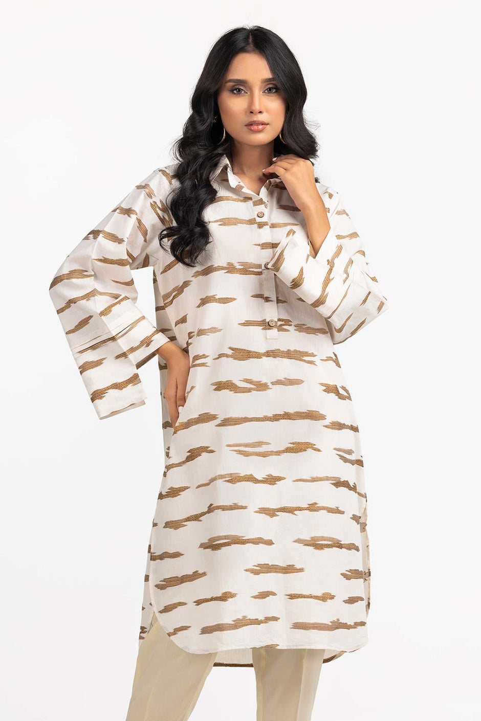 Zari Jacquard Shirt