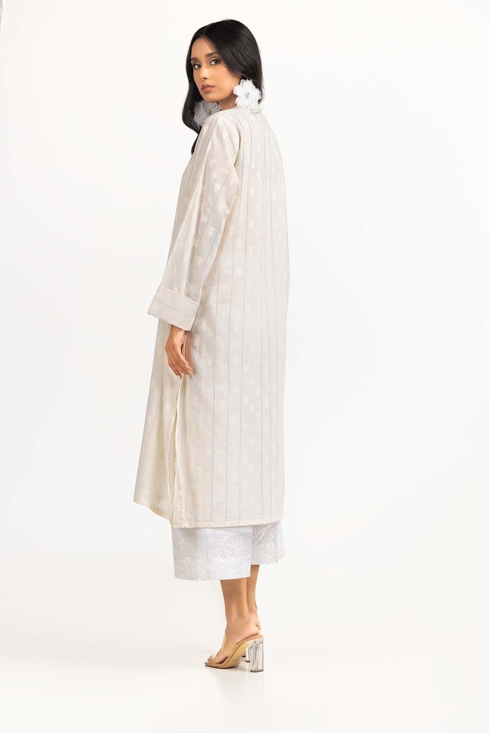 Jacquard Embellished Shirt