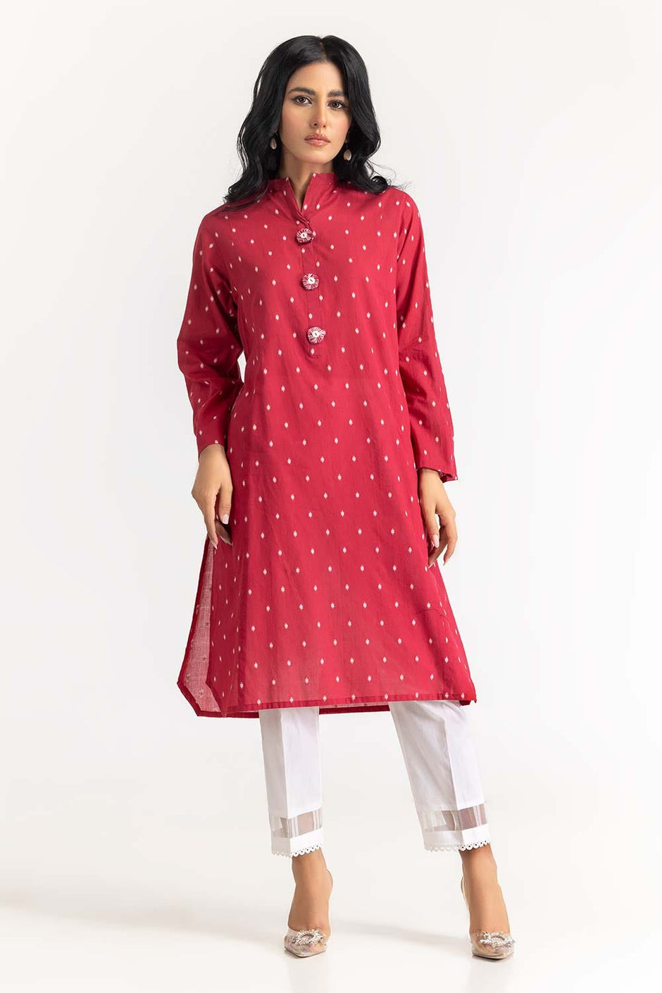Dyed Jacquard Shirt