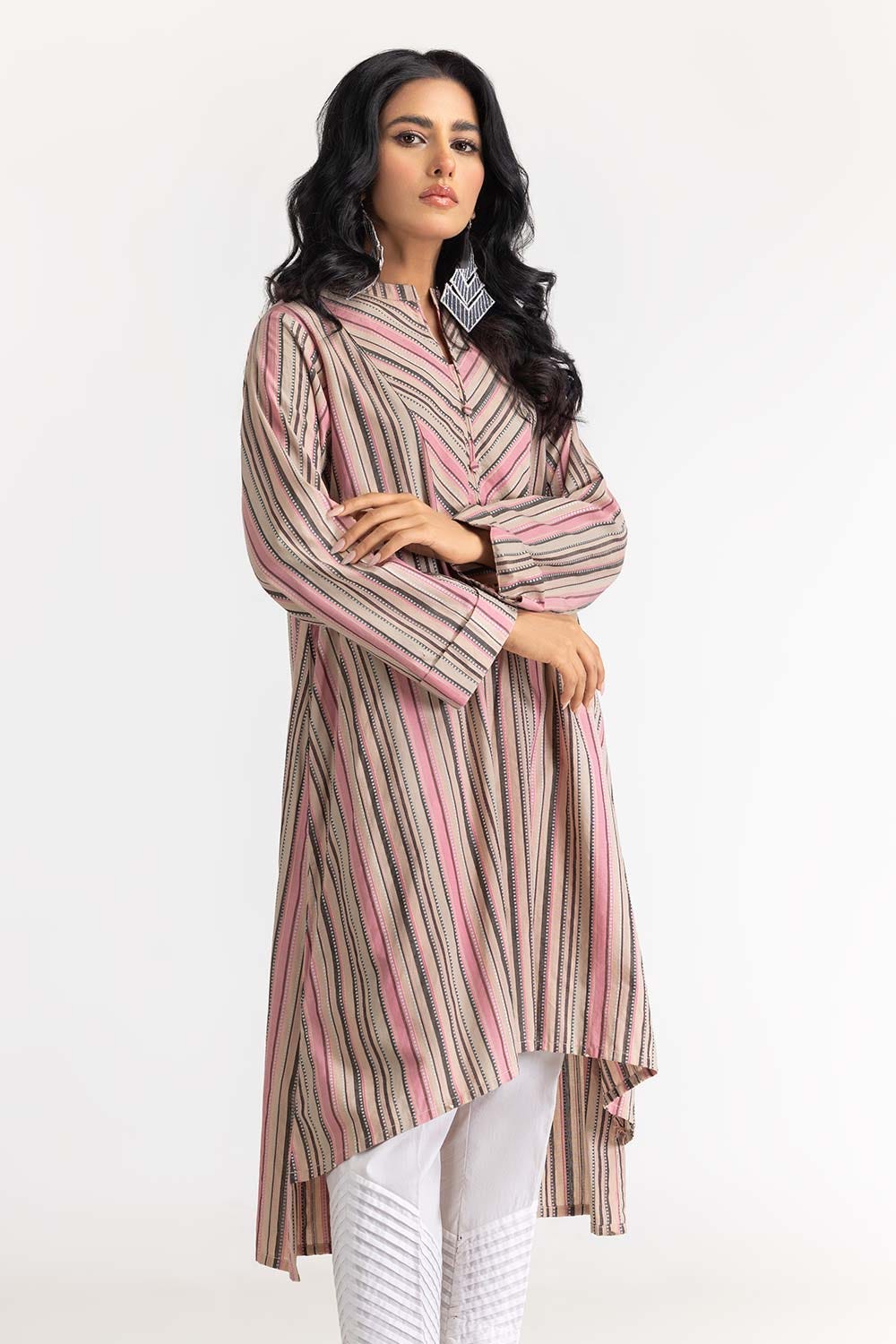 Dyed Jacquard Shirt