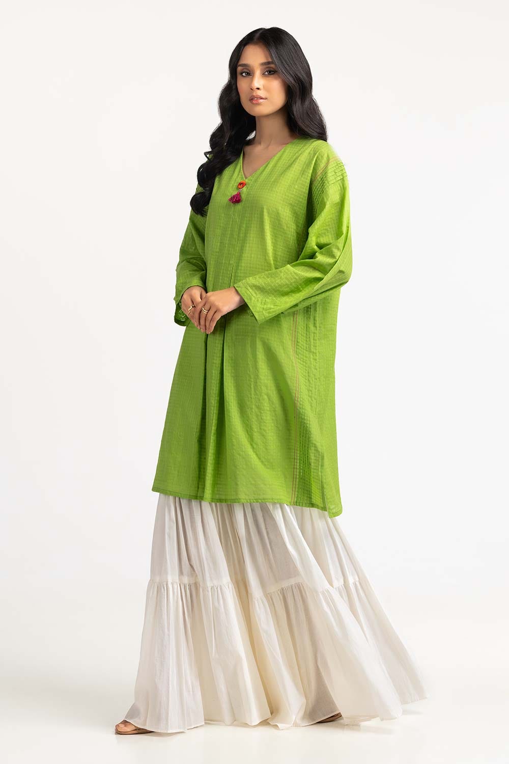 Dobby Embellished Shirt GLS-23-77