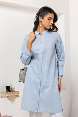 Dobby Dyed Embellished Shirt GLS-24-02