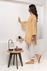 Dobby Dyed Embellished Shirt GLS-24-04