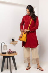 Dobby Dyed Embellished Shirt GLS-24-06