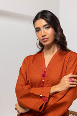 Dobby Dyed Embellished Shirt GLS-24-09