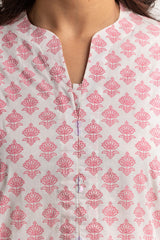 Cambric Block Printed Shirt GLS-24-134