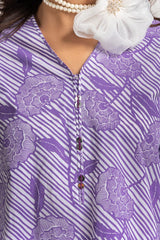 Cambric Block Printed Shirt GLS-24-136
