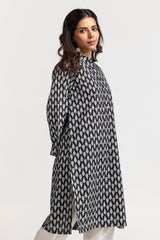 Cambric Block Printed Shirt GLS-24-143