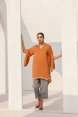 Dyed Georgette Embelished Top GLS-24-21