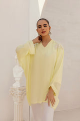 Dyed Georgette Embroidered Top GLS-24-24