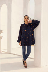 Dyed Georgette Embroidered Top GLS-24-25