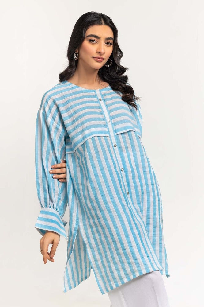 Dyed Cotton Yarn Shirt