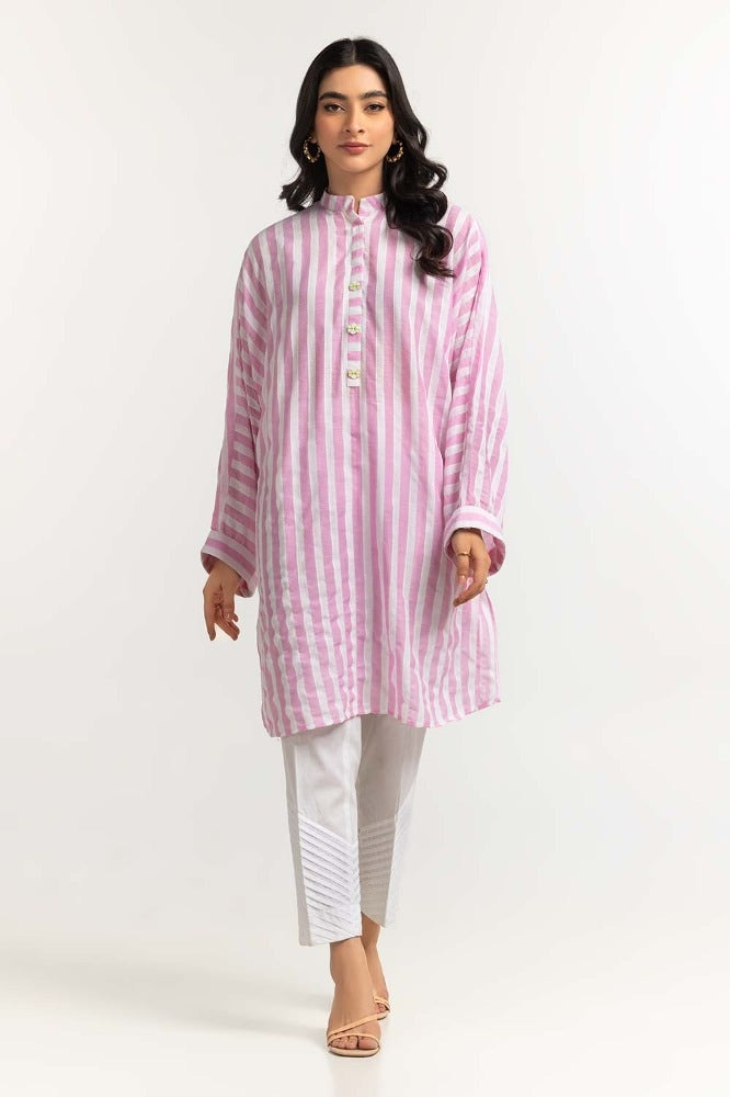 Dyed Cotton Yarn Shirt