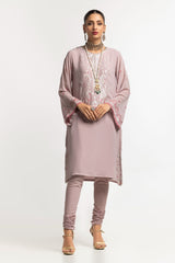 Dyed Foil Print Light Georgette Shirt GLS-24-32