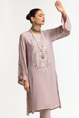 Dyed Foil Print Light Georgette Shirt GLS-24-32