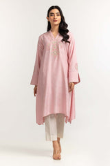 Dyed Self Jacquard Embroidered Shirt GLS-24-38
