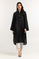 Dyed Self Jacquard Embelished Shirt GLS-24-39