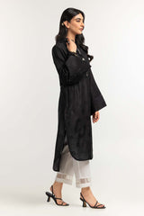 Dyed Self Jacquard Embelished Shirt GLS-24-39