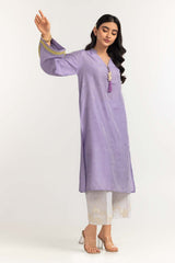 Dyed Self Jacquard Embroidered Shirt GLS-24-42