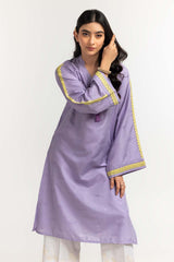 Dyed Self Jacquard Embroidered Shirt GLS-24-42