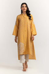 Dyed Self Jacquard Embroidered Shirt GLS-24-46