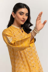 Dyed Self Jacquard Embroidered Shirt GLS-24-46