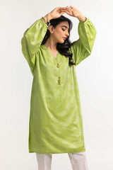 Dyed Self Jacquard Embelished Shirt GLS-24-47