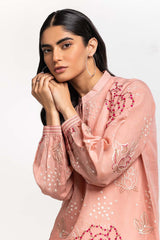 Dyed Cottonsilk Embroidered Shirt GLS-24-72