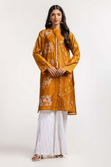 Dyed Cottonsilk Embroidered Shirt GLS-24-74